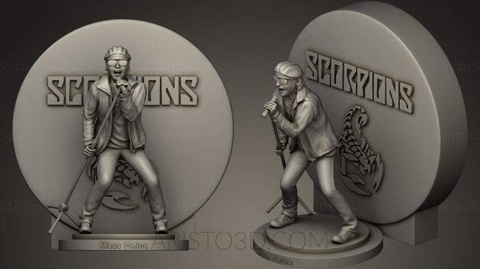 Statues of famous people (STKC_0056) 3D model for CNC machine